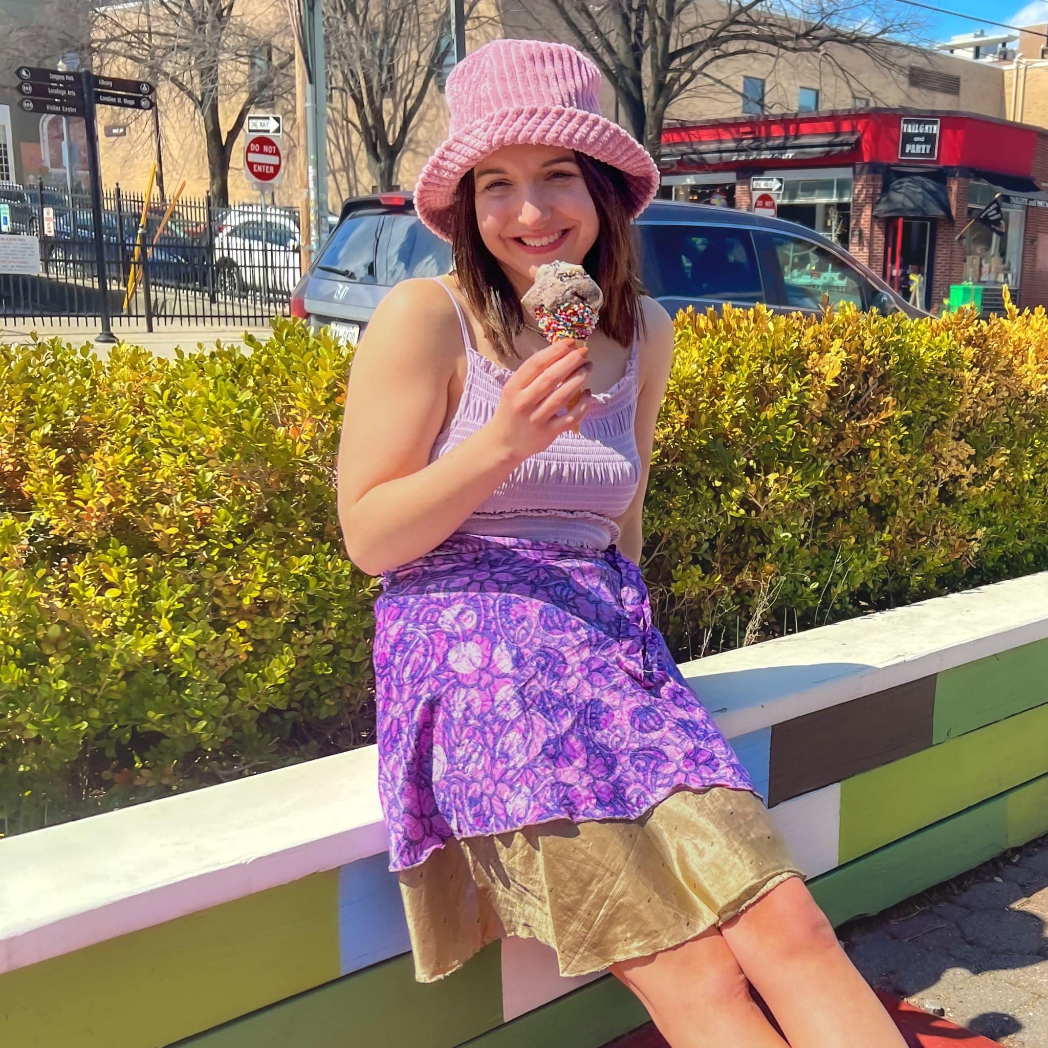 Knee Length Mini Sari Wrap Skirts Lightweight Summer Wardrobe Essential Flirty Beachside Style Darn Good Yarn